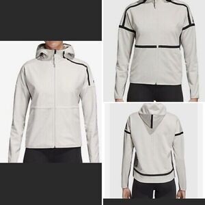 ADIDAS ZNE Light Grey Reversible Jacket-XS